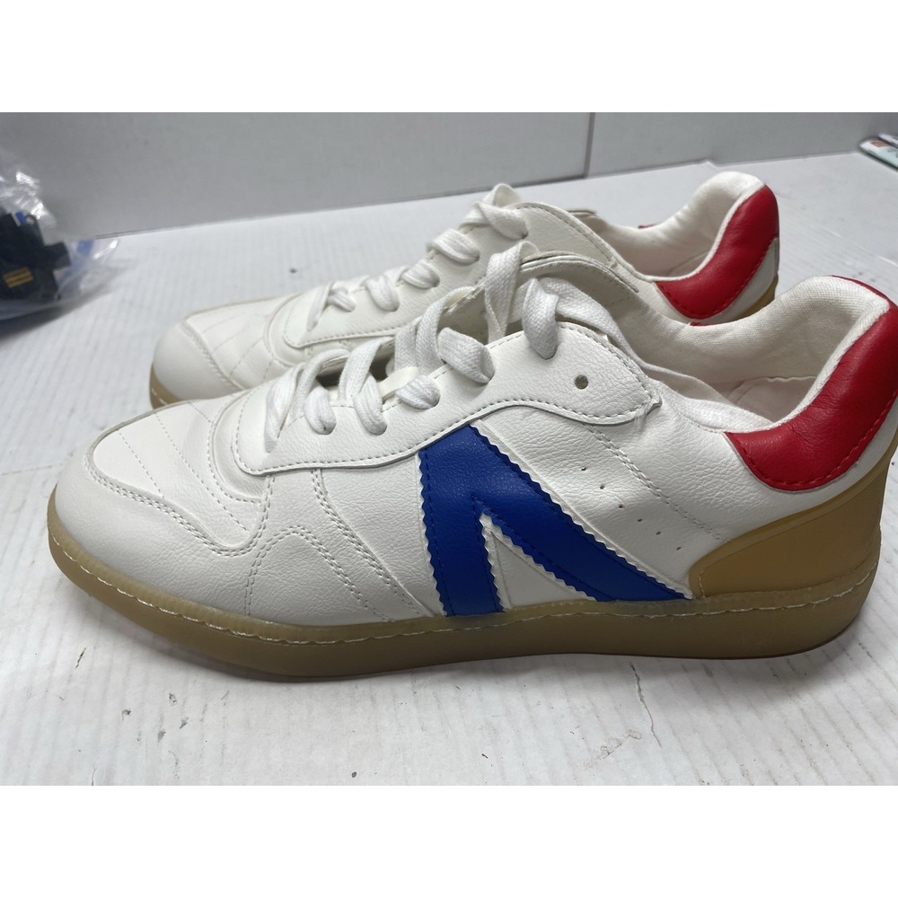 MIA White w/ red and Blue Sneakers Women's Size 10 NEW